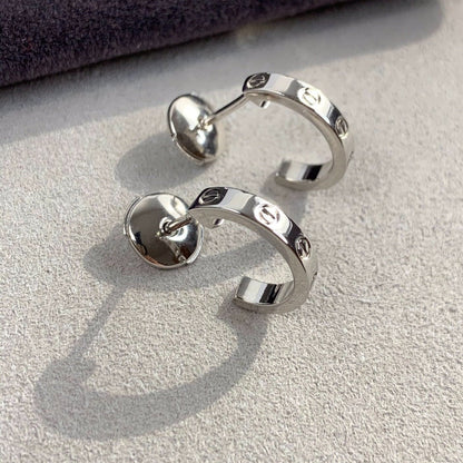 ミロ LOVE イヤリング 2.65MM シルバー