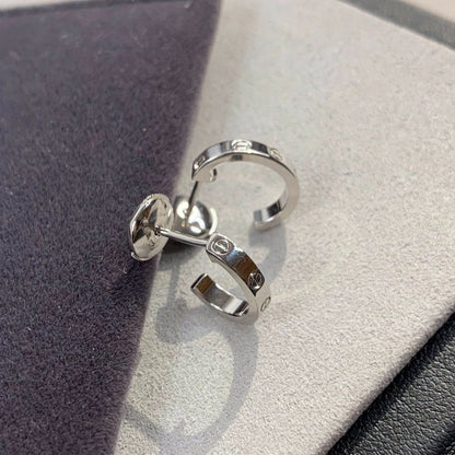 ミロ LOVE イヤリング 2.65MM シルバー