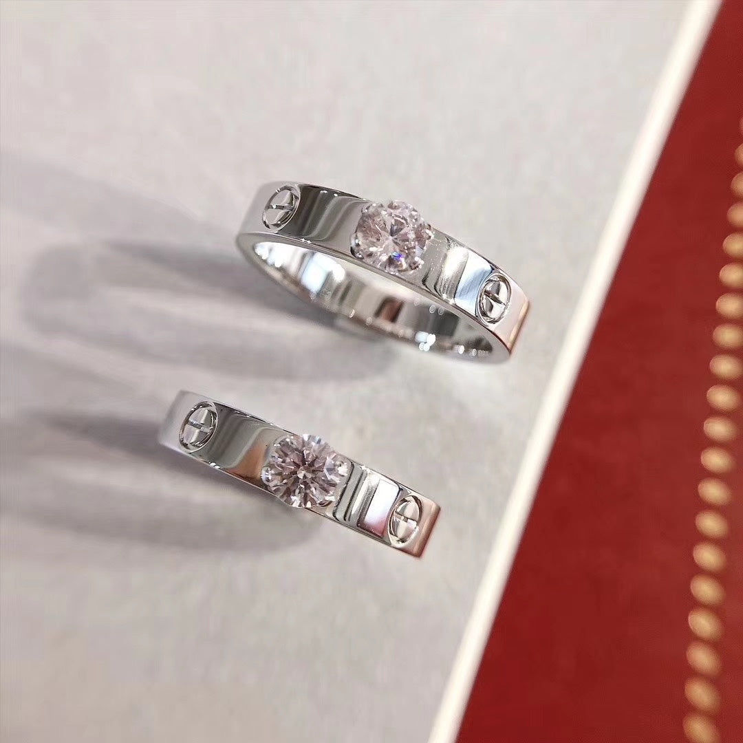 Miro LOVE RING 3.6MM 1 BIG DIAMOND