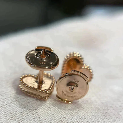 Miro HEART CARNELIAN スタッドピアス