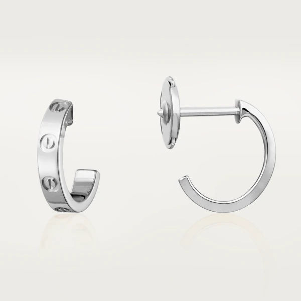 ミロ LOVE イヤリング 2.65MM シルバー