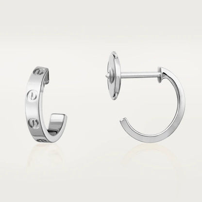 ミロ LOVE イヤリング 2.65MM シルバー