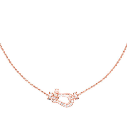 Miro FORCE 10 PINK GOLD DIAMOND NECKLACE