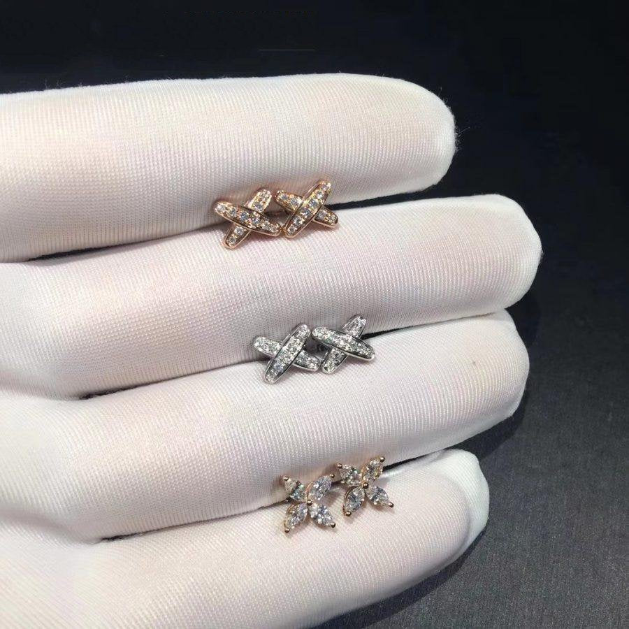 ミロ ダイヤモンドピアス