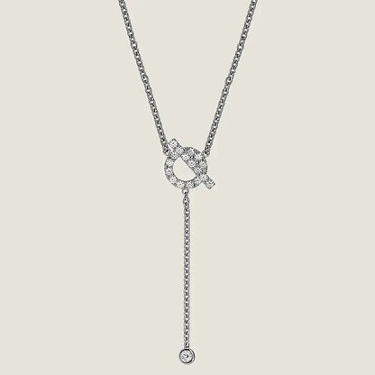 Miro フィネス シルバーダイヤモンドネックレス